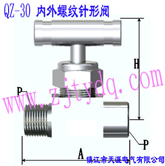 QZ-30 (ni)ݼyyQZ-30 Femals Screw and males Screw Needle Valve