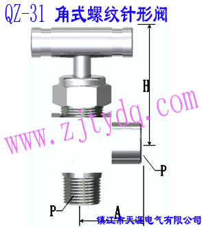 QZ-31 ݼyʽyQZ-31 Femals Screw and males Screw Needle Valve