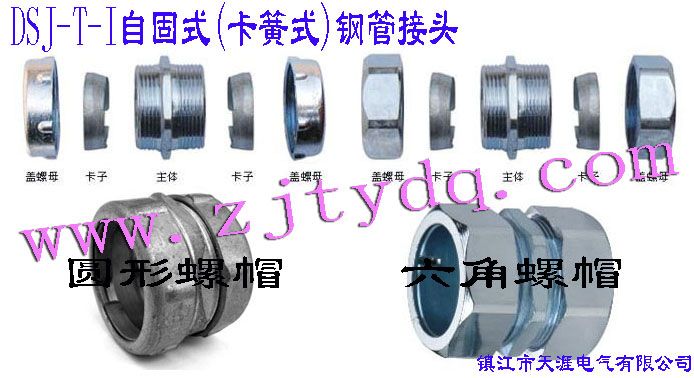 DSJ-T-I Թʽ(ʽ)䓹ܽ^(䓹c䓹Bӣ䓹cӾ(xin)B)DSJ-T-I Tube Connector(Used for connection between steel tubes)